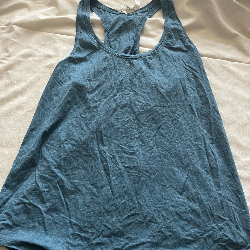 Lululemon Blue/green racerback tank top